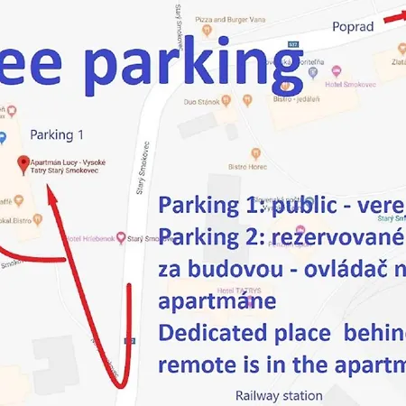 Apartament Lucy - Primo Tatry Stary Smokovec